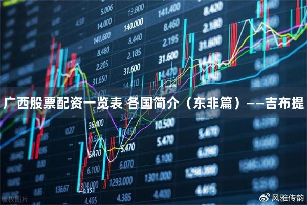 广西股票配资一览表 各国简介（东非篇）——吉布提